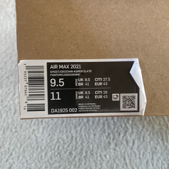 Nike Air Max 2021 'Ghost Ashen Slate Obsidian' Men's - Picture 6 of 6